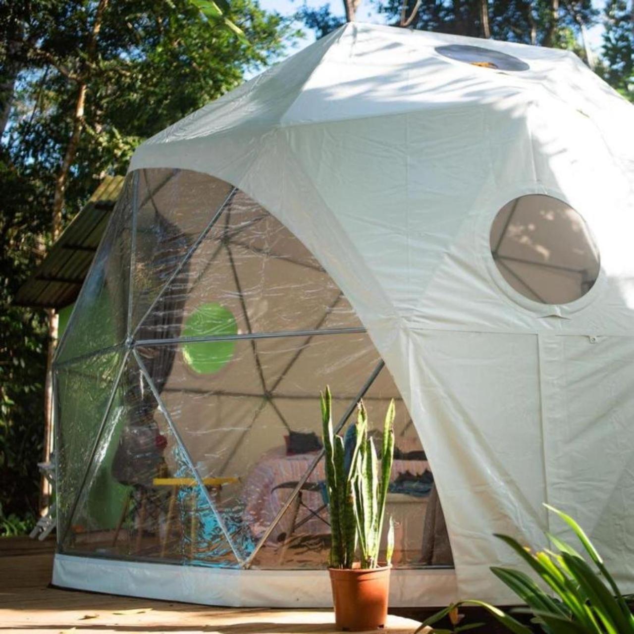 Hotel Faith Glamping Dome Costa Rica Manzanillo  Exterior foto